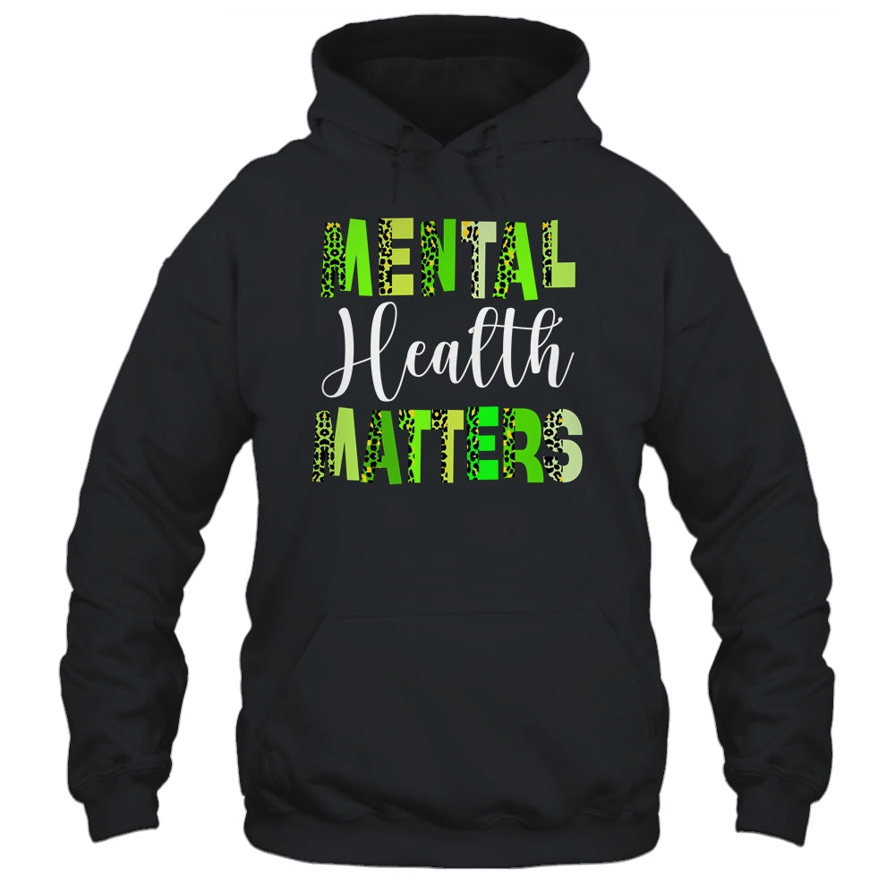 Mental Health Matters Human Brain Illness Awareness Shirt & Tank Top | siriusteestore