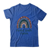 Mental Health Matters Leopard Print Boho Rainbow Awareness Shirt & Hoodie | siriusteestore