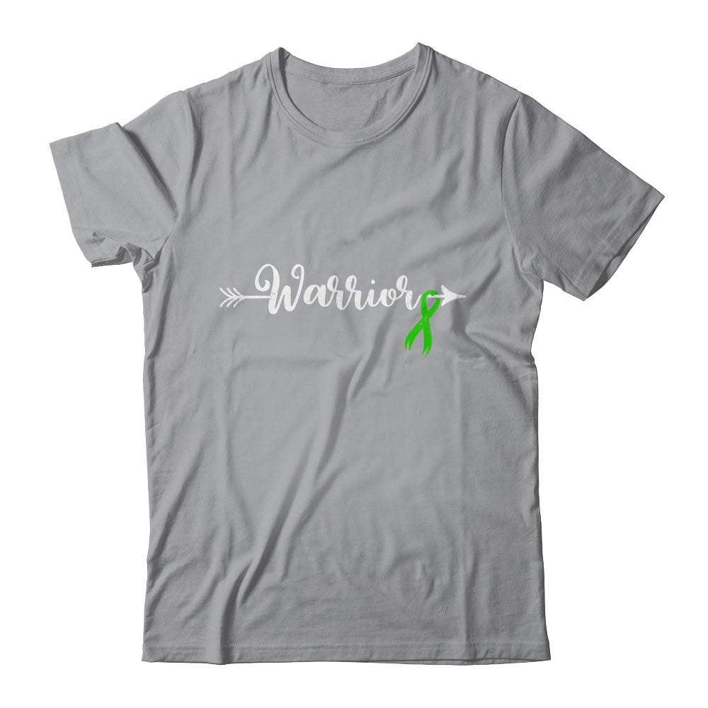Mental Health Warrior Mental Health Awareness Green Ribbon Shirt & Tank Top | siriusteestore