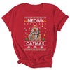 Meowy Catmas Ugly Christmas Tree Funny Xmas Cat Sweater Gift Shirt & Sweatshirt | siriusteestore