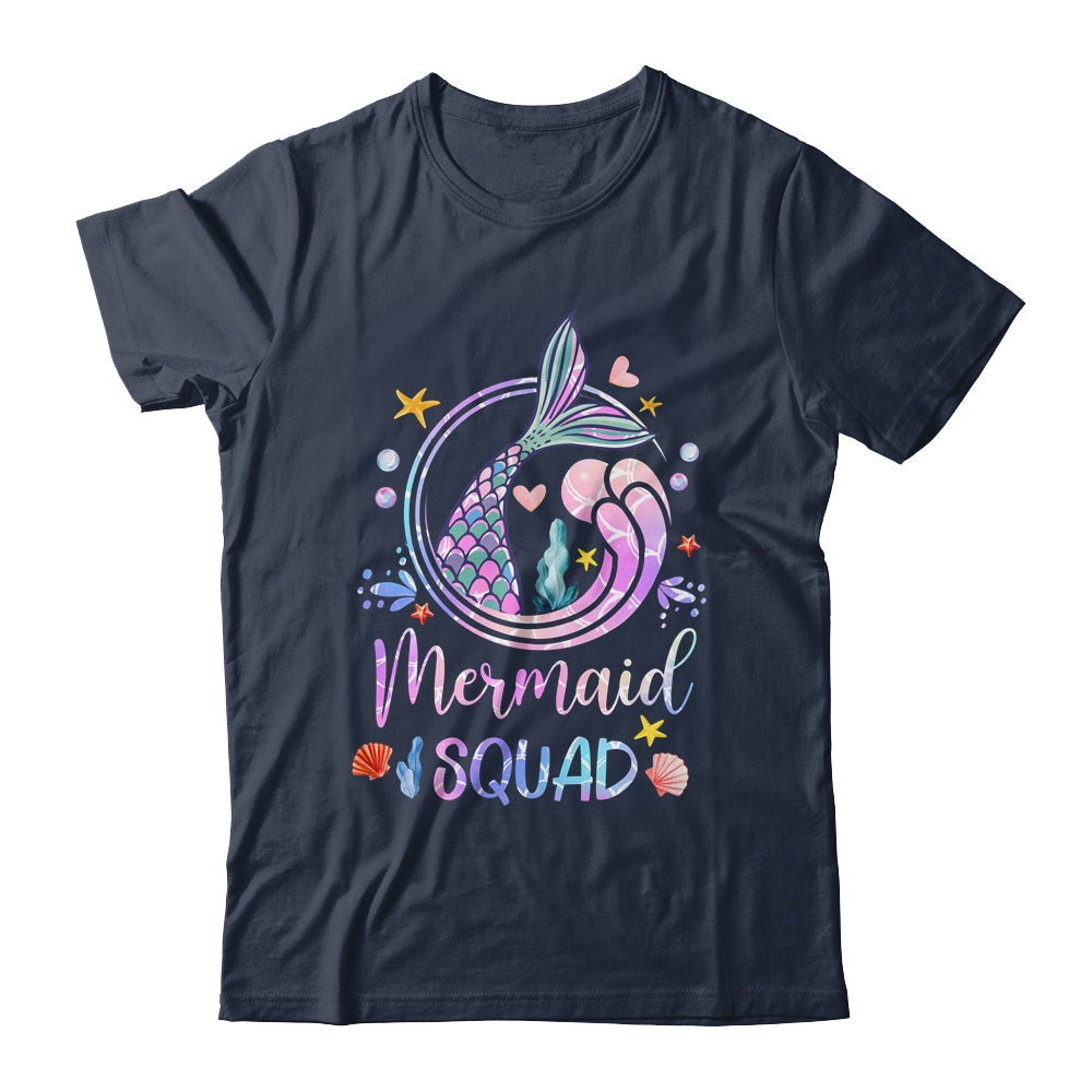Mermaid Birthday Squad Party Girls Women Mermaid Shirt & Tank Top | siriusteestore