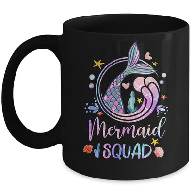 Mermaid Birthday Squad Party Girls Women Mermaid Mug | siriusteestore