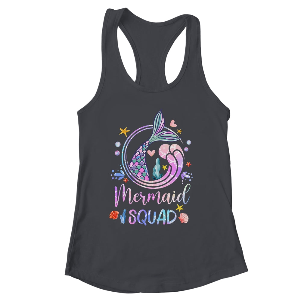 Mermaid Birthday Squad Party Girls Women Mermaid Shirt & Tank Top | siriusteestore