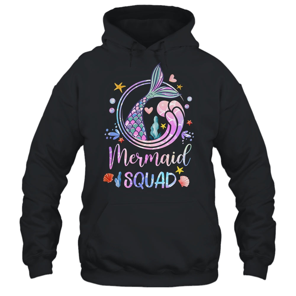 Mermaid Birthday Squad Party Girls Women Mermaid Shirt & Tank Top | siriusteestore