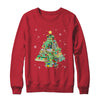 Merry Bookmas Books Pine Tree Funny Reading Lover Christmas Shirt & Sweatshirt | siriusteestore