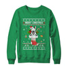 Merry Christmas Bull Terrier In Sock Dog Funny Ugly Xmas Shirt & Sweatshirt | siriusteestore