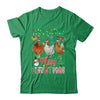 Merry Christmas Chicken Santa Hat Lights Xmas Funny Shirt & Sweatshirt | siriusteestore