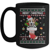 Merry Christmas Corgi In Sock Dog Funny Ugly Xmas Mug | siriusteestore