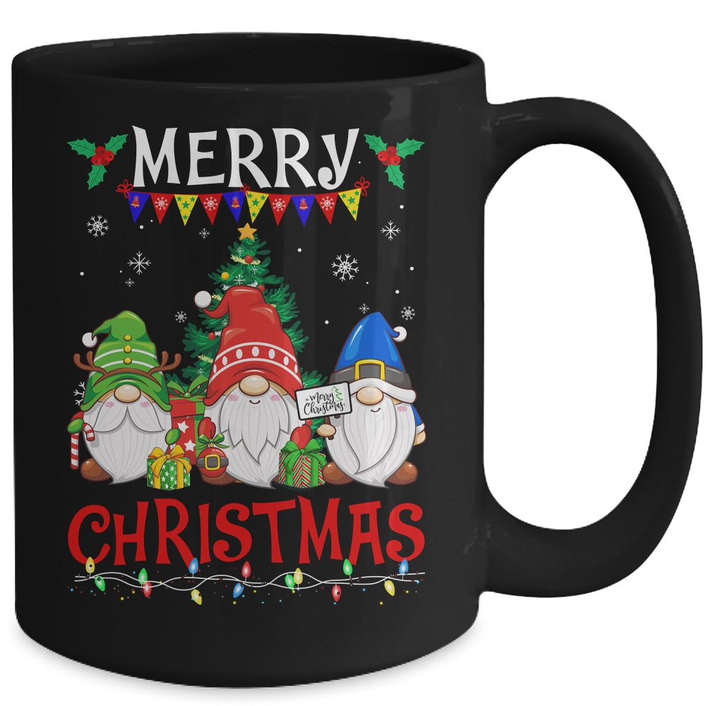 Merry Christmas Gnome Christmas Light Xmas Women Mug | siriusteestore