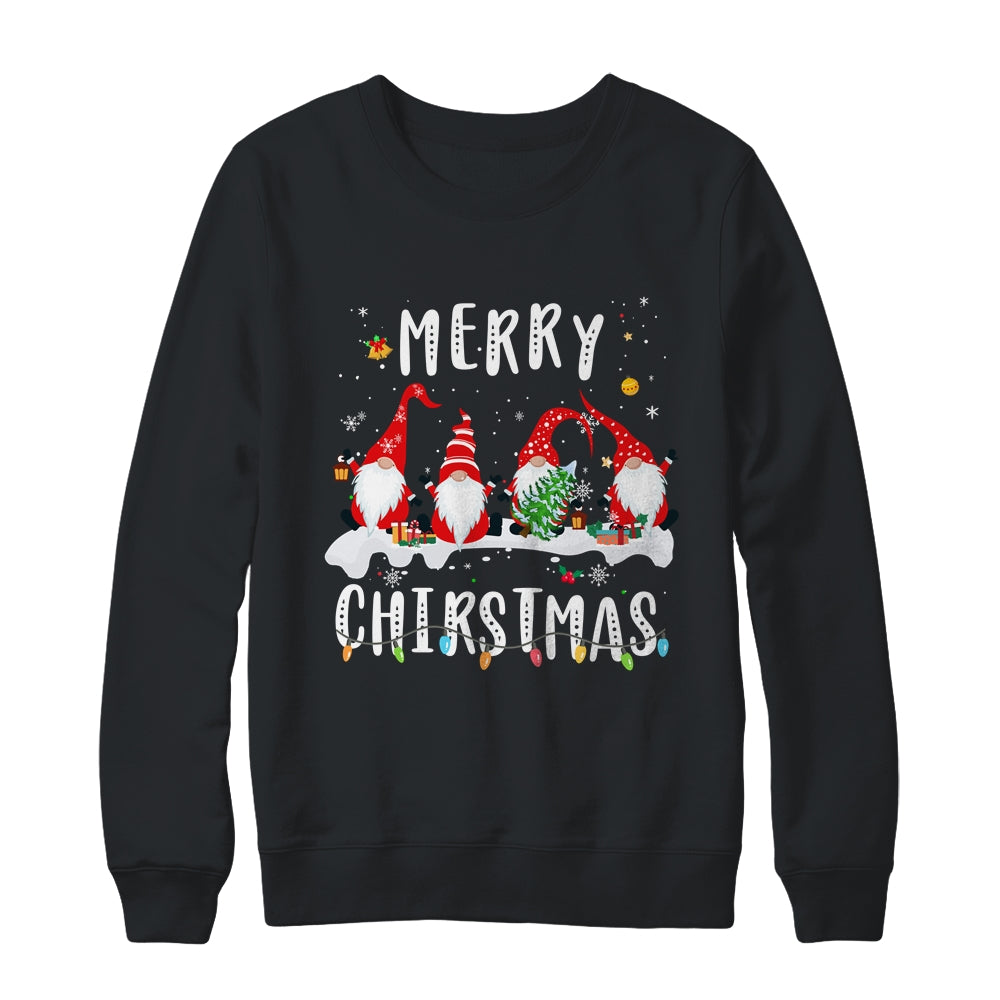 Merry Christmas Gnome Funny Family Xmas Shirt & Sweatshirt | siriusteestore