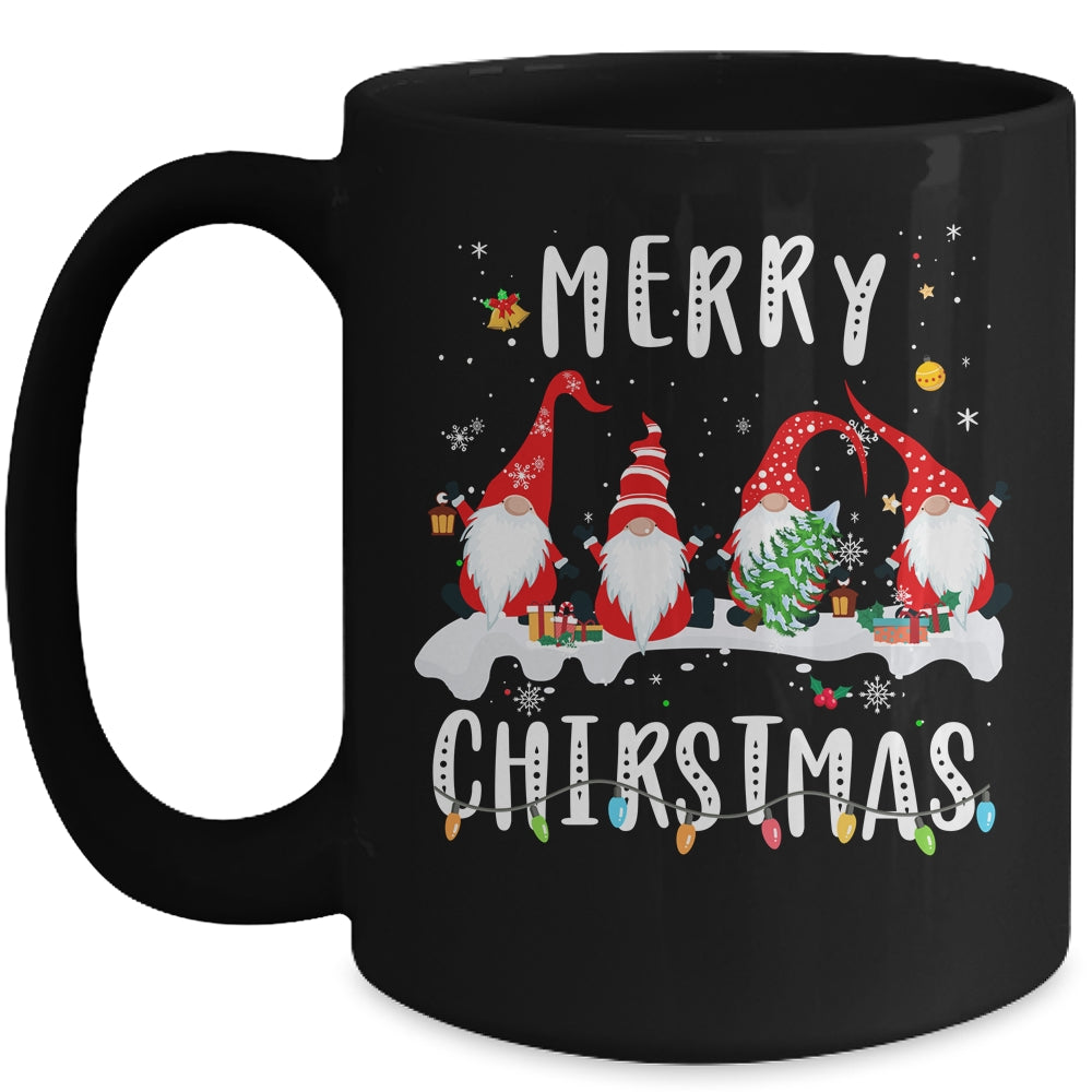 Merry Christmas Gnome Funny Family Xmas Mug | siriusteestore