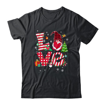 Merry Christmas Gnomes Buffalo Red Plaid For Men Women Shirt & Sweatshirt | siriusteestore