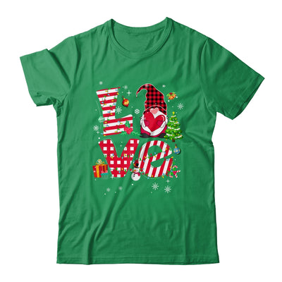 Merry Christmas Gnomes Buffalo Red Plaid For Men Women Shirt & Sweatshirt | siriusteestore