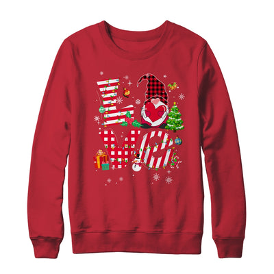 Merry Christmas Gnomes Buffalo Red Plaid For Men Women Shirt & Sweatshirt | siriusteestore