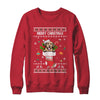 Merry Christmas Golden Retriever In Sock Dog Funny Ugly Xmas Shirt & Sweatshirt | siriusteestore