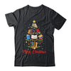 Merry Christmas Library Tree Cute Book Lover Librarian Shirt & Sweatshirt | siriusteestore