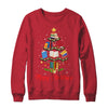 Merry Christmas Library Tree Cute Book Lover Librarian Shirt & Sweatshirt | siriusteestore