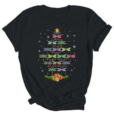 Merry Christmas Lover Xmas Dragonfly Christmas Tree Shirt & Sweatshirt | siriusteestore