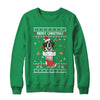 Merry Christmas Saint Bernard In Sock Dog Funny Ugly Xmas Shirt & Sweatshirt | siriusteestore