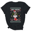 Merry Christmas Shih Tzu In Sock Dog Funny Ugly Xmas Shirt & Sweatshirt | siriusteestore