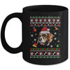 Merry Christmas Ugly Xmas Beagle Santa Hat Funny Mug | siriusteestore