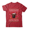 Merry Christmas Ugly Xmas Boxer Santa Hat Funny Shirt & Sweatshirt | siriusteestore