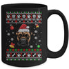 Merry Christmas Ugly Xmas Boxer Santa Hat Funny Mug | siriusteestore