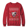 Merry Christmas Ugly Xmas Bull Terrier Santa Hat Funny Shirt & Sweatshirt | siriusteestore