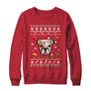 Merry Christmas Ugly Xmas Bulldog Santa Hat Funny Shirt & Sweatshirt | siriusteestore