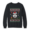 Merry Christmas Ugly Xmas Siberian Husky Santa Hat Funny Shirt & Sweatshirt | siriusteestore