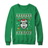 Merry Christmas Ugly Xmas Siberian Husky Santa Hat Funny Shirt & Sweatshirt | siriusteestore