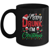 Merry Drunk Im Christmas Funny Naughty Drinking Mug | siriusteestore