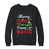 Merry Fitness Happy New Rear Workout Gym Christmas Men Women Shirt & Sweatshirt | siriusteestore