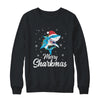 Merry Sharkmas Santa Christmas Sharks Lover Gift Shirt & Sweatshirt | siriusteestore