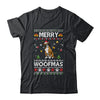 Merry Woofmas Boxer Santa Reindeer Ugly Christmas Sweater Shirt & Sweatshirt | siriusteestore