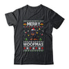Merry Woofmas Dachshund Santa Reindeer Ugly Christmas Sweater Shirt & Sweatshirt | siriusteestore