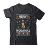 Merry Woofmas German Shepherd Santa Reindeer Ugly Christmas Sweater Shirt & Sweatshirt | siriusteestore