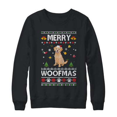 Merry Woofmas Labrador Santa Reindeer Ugly Christmas Sweater Shirt & Sweatshirt | siriusteestore