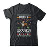 Merry Woofmas Pitbull Santa Reindeer Ugly Christmas Sweater Shirt & Sweatshirt | siriusteestore
