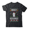 Merry Woofmas Poodle Santa Reindeer Ugly Christmas Sweater Shirt & Sweatshirt | siriusteestore