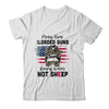 Messy Buns And Loaded Guns Raising Wolves Not Sheep Shirt & Hoodie | siriusteestore