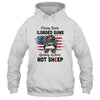 Messy Buns And Loaded Guns Raising Wolves Not Sheep Shirt & Hoodie | siriusteestore