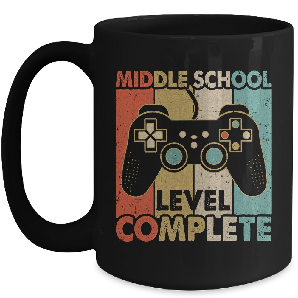 Middle School Graduation Level Complete Video Games Boys Mug | siriusteestore