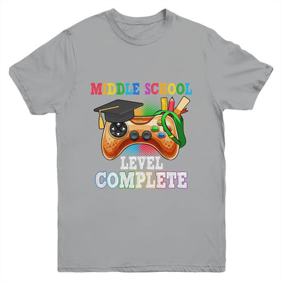 Middle School Level Complete Last Day Of School Graduation Youth Shirt | siriusteestore