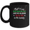 Might As Well Sleep Under The Tree Funny Christmas Family Mug | siriusteestore