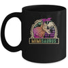 Mimi Saurus Mimisaurus T Rex Dinosaur Family Matching Mug | siriusteestore