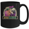 Mimi Saurus Mimisaurus T Rex Dinosaur Family Matching Mug | siriusteestore