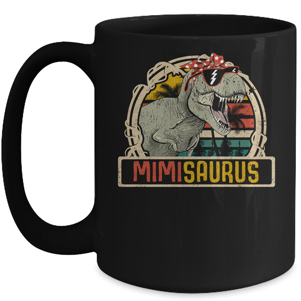 Mimisaurus T Rex Dinosaur Mimi Saurus Family Matching Mug | siriusteestore