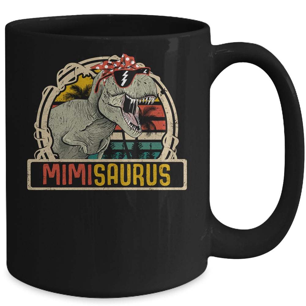 Mimisaurus T Rex Dinosaur Mimi Saurus Family Matching Mug | siriusteestore