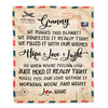 Personalized Granny Blanket From Grandkids We Hugged This Blanket Mail Letter Granny Birthday Mothers Day Christmas Customized Fleece Blanket